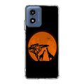 Giraffes Silhouette Motorola Moto G Play 2024 Case