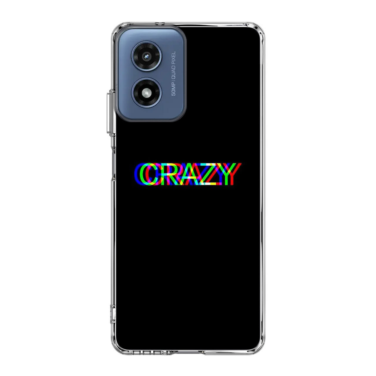 Glitch Crazy Motorola Moto G Play 2024 Case