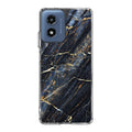 Golden Black Marble Motorola Moto G Play 2024 Case