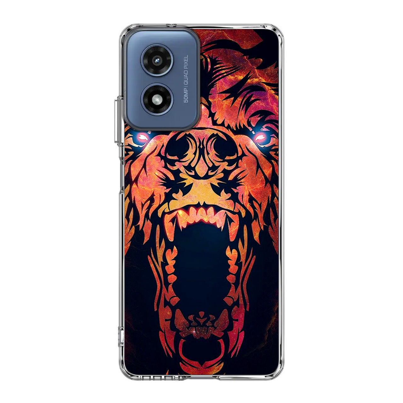 Grizzly Bear Art Motorola Moto G Play 2024 Case