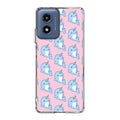 Horned Whales Pattern Motorola Moto G Play 2024 Case