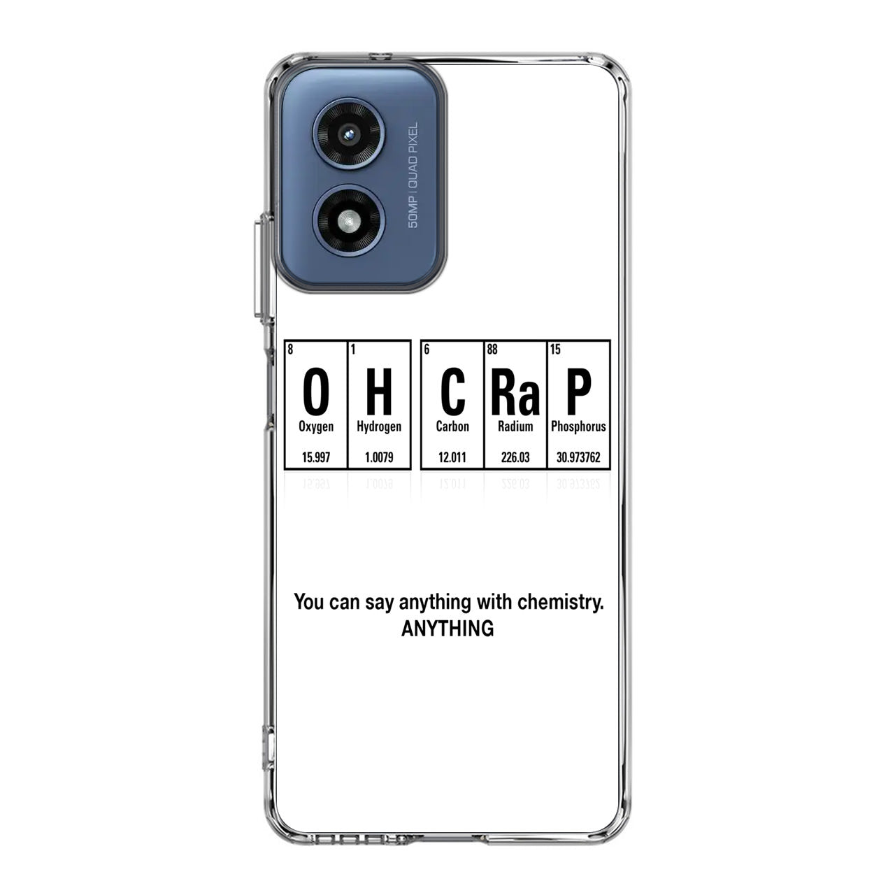 Humor Funny with Chemistry Motorola Moto G Play 2024 Case