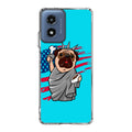 Independence Day Pug Motorola Moto G Play 2024 Case
