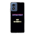 I'm Introvert Motorola Moto G Play 2024 Case