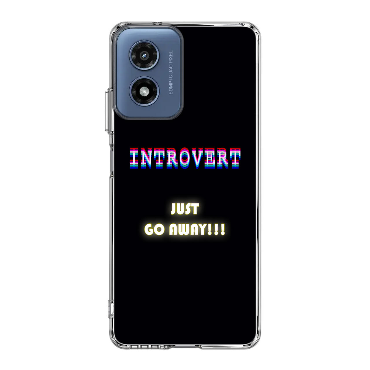 I'm Introvert Motorola Moto G Play 2024 Case