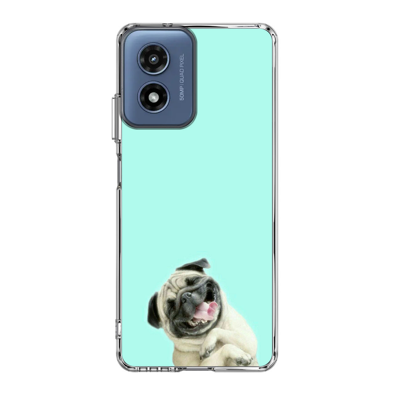 Laughing Pug Motorola Moto G Play 2024 Case