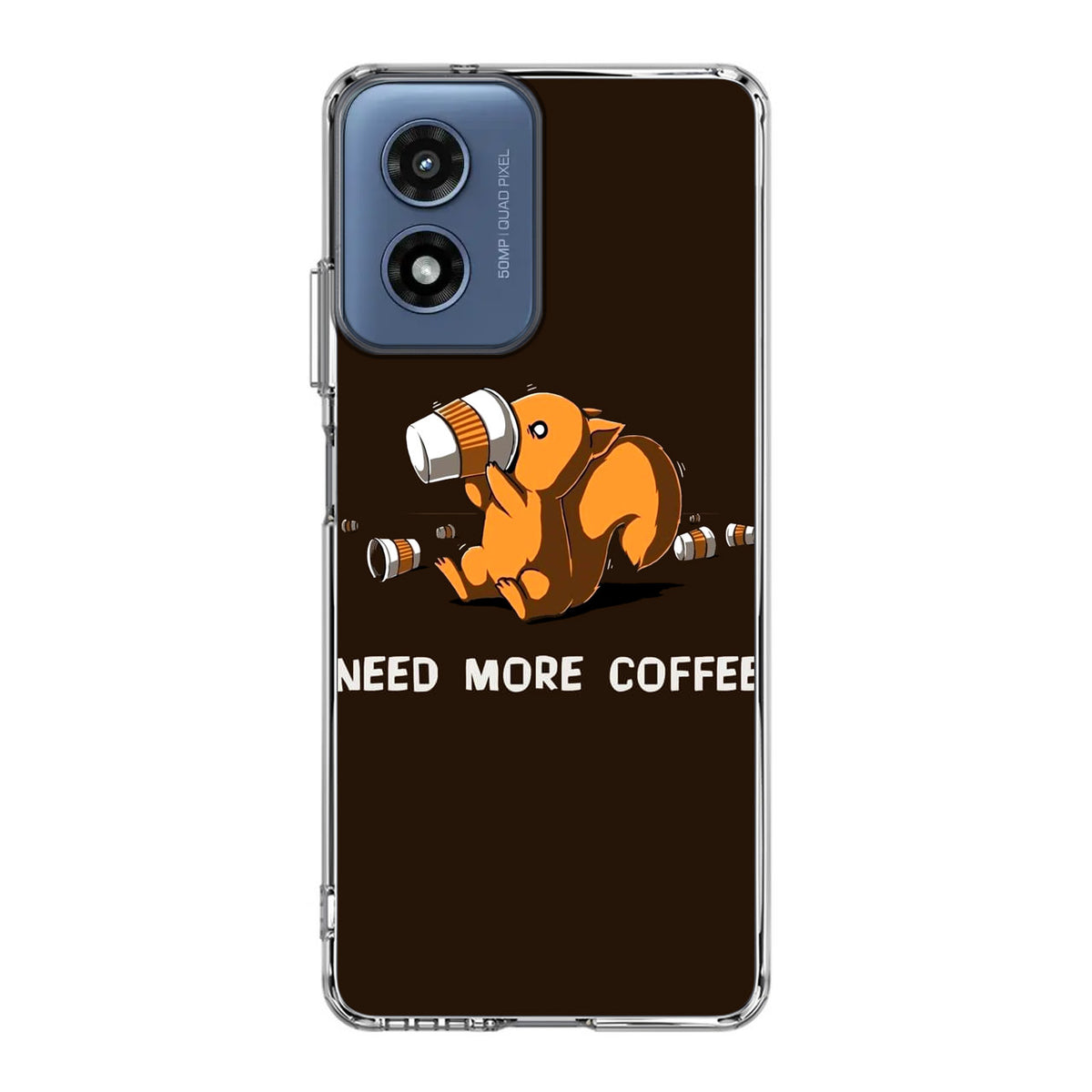 Need More Coffee Programmer Story Motorola Moto G Play 2024 Case