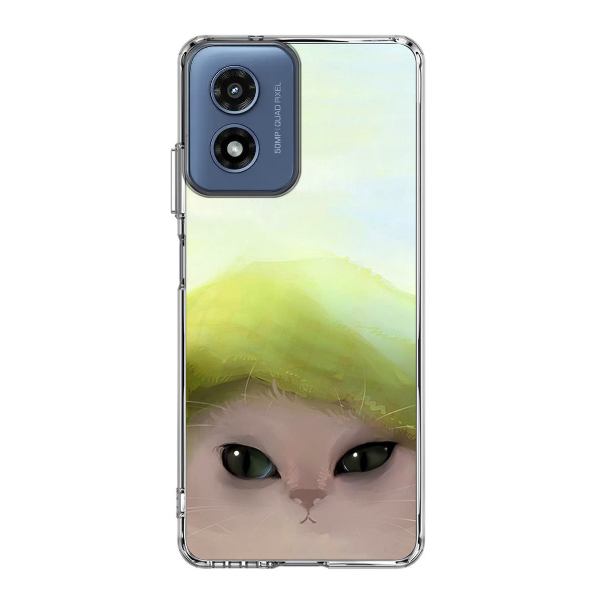 Noble Lazy Smart Kitten Motorola Moto G Play 2024 Case