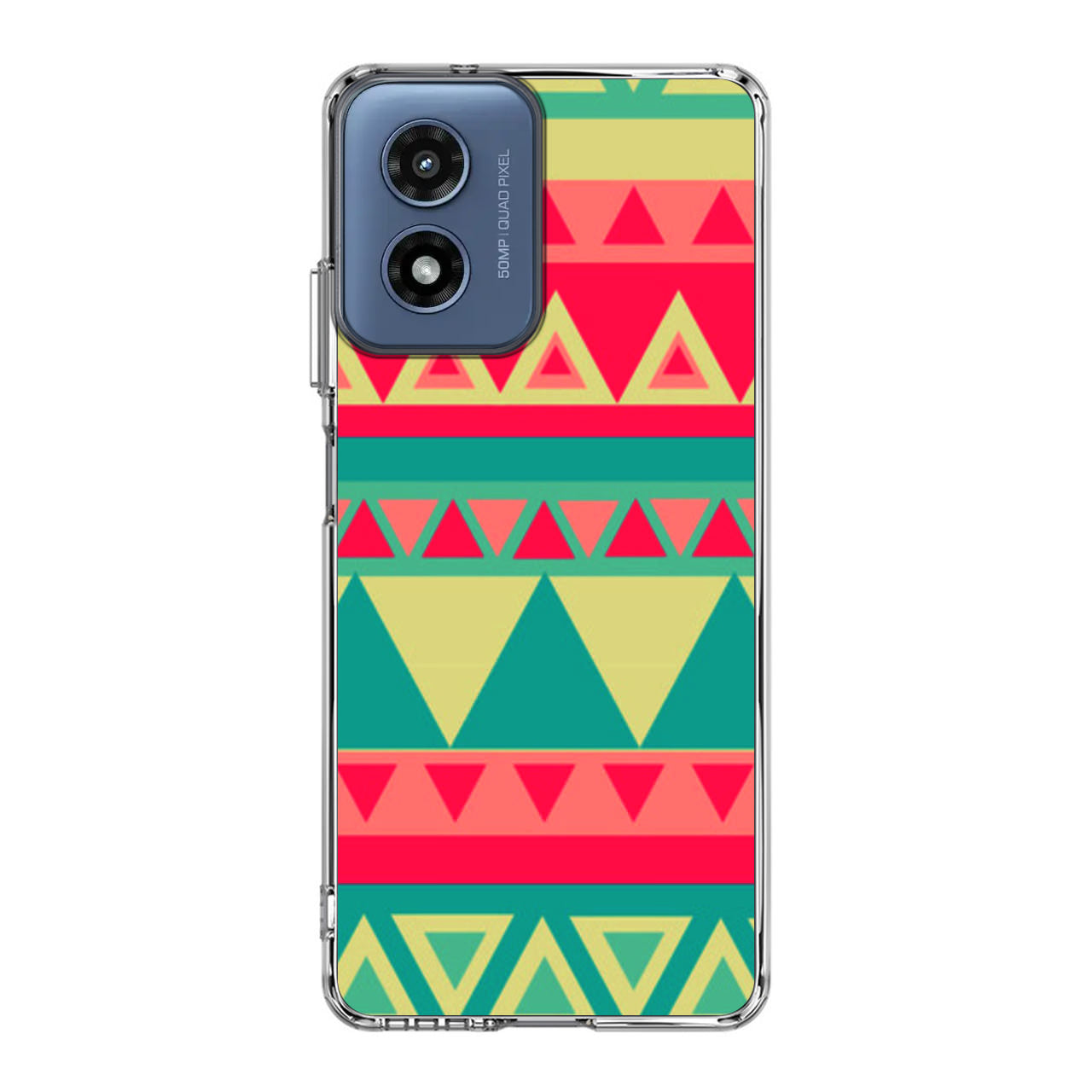 Old Aztec Pattern Motorola Moto G Play 2024 Case
