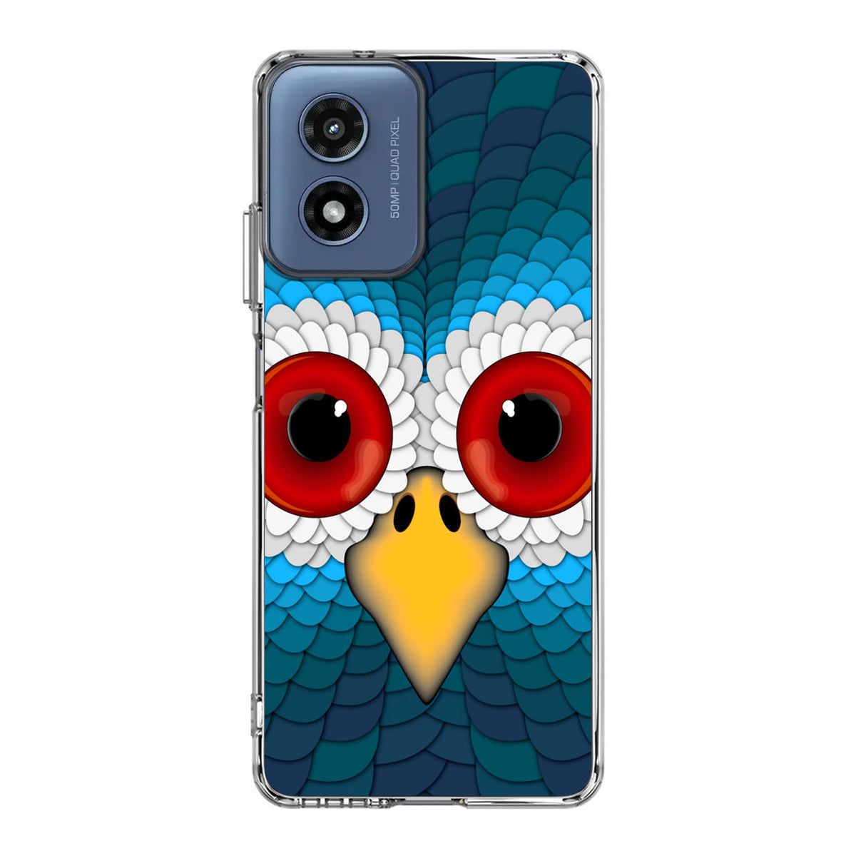 Owl Art Motorola Moto G Play 2024 Case
