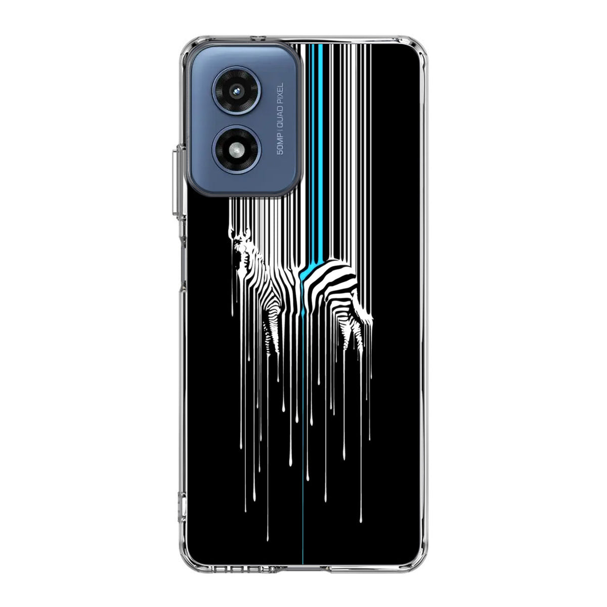 Painting Zebra Motorola Moto G Play 2024 Case