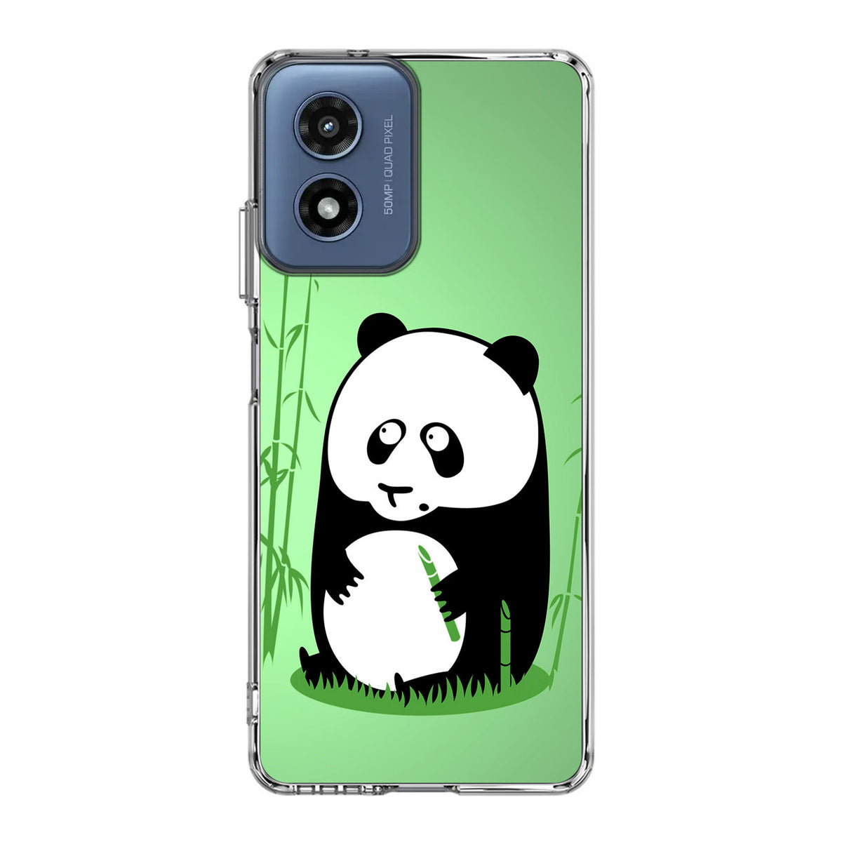 Panda Art Motorola Moto G Play 2024 Case