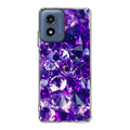 Purple Crystal Motorola Moto G Play 2024 Case
