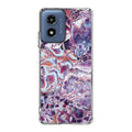 Purple Marble Motorola Moto G Play 2024 Case