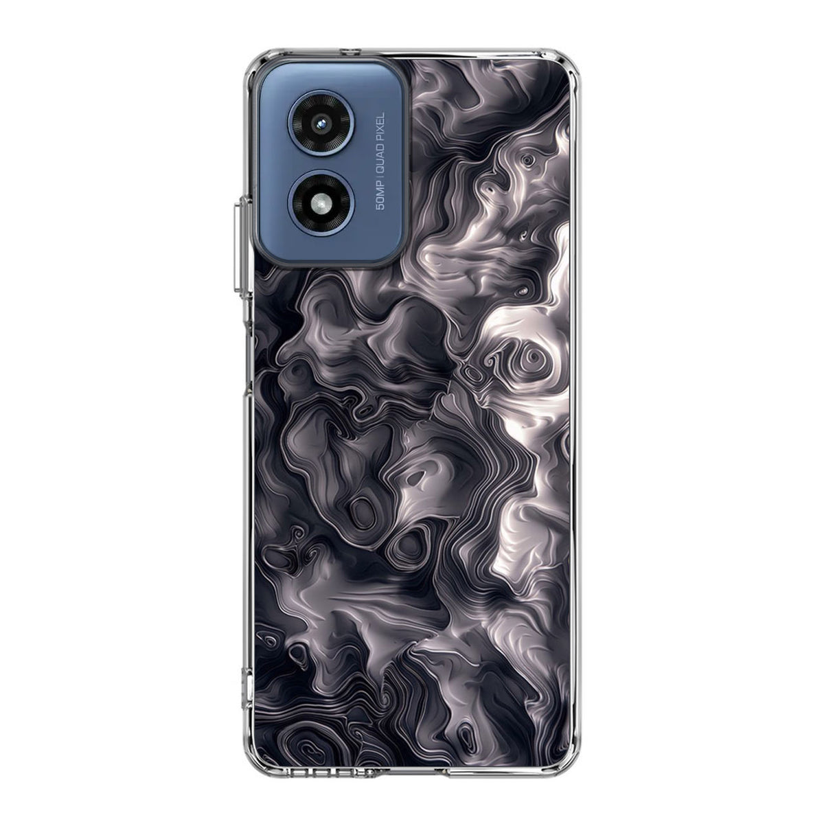 Quicksilver Abstract Art Motorola Moto G Play 2024 Case