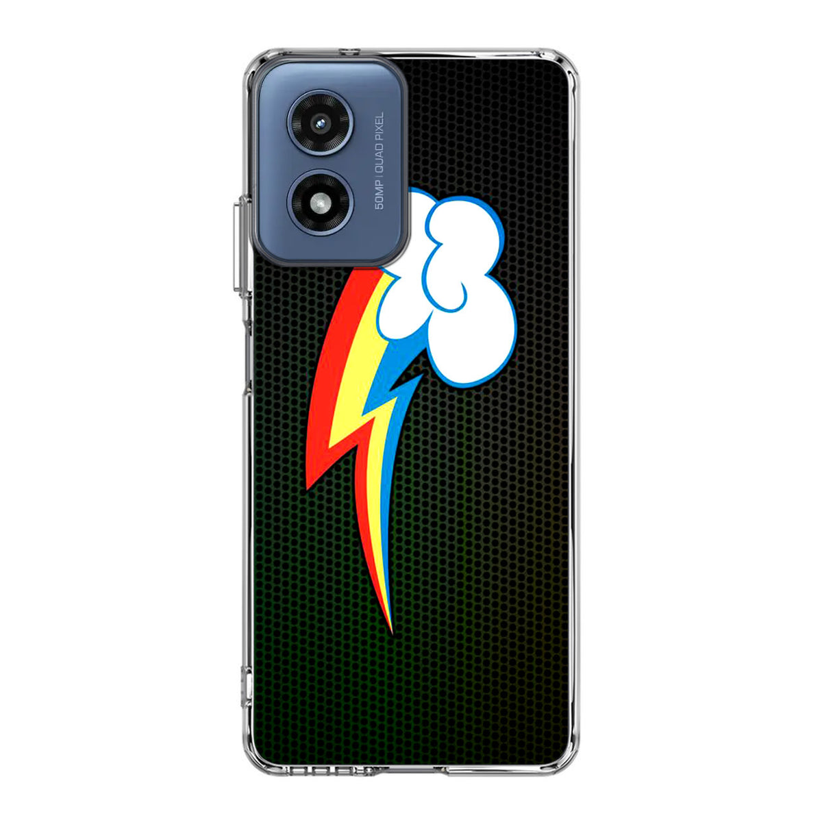 Rainbow Stripe Motorola Moto G Play 2024 Case