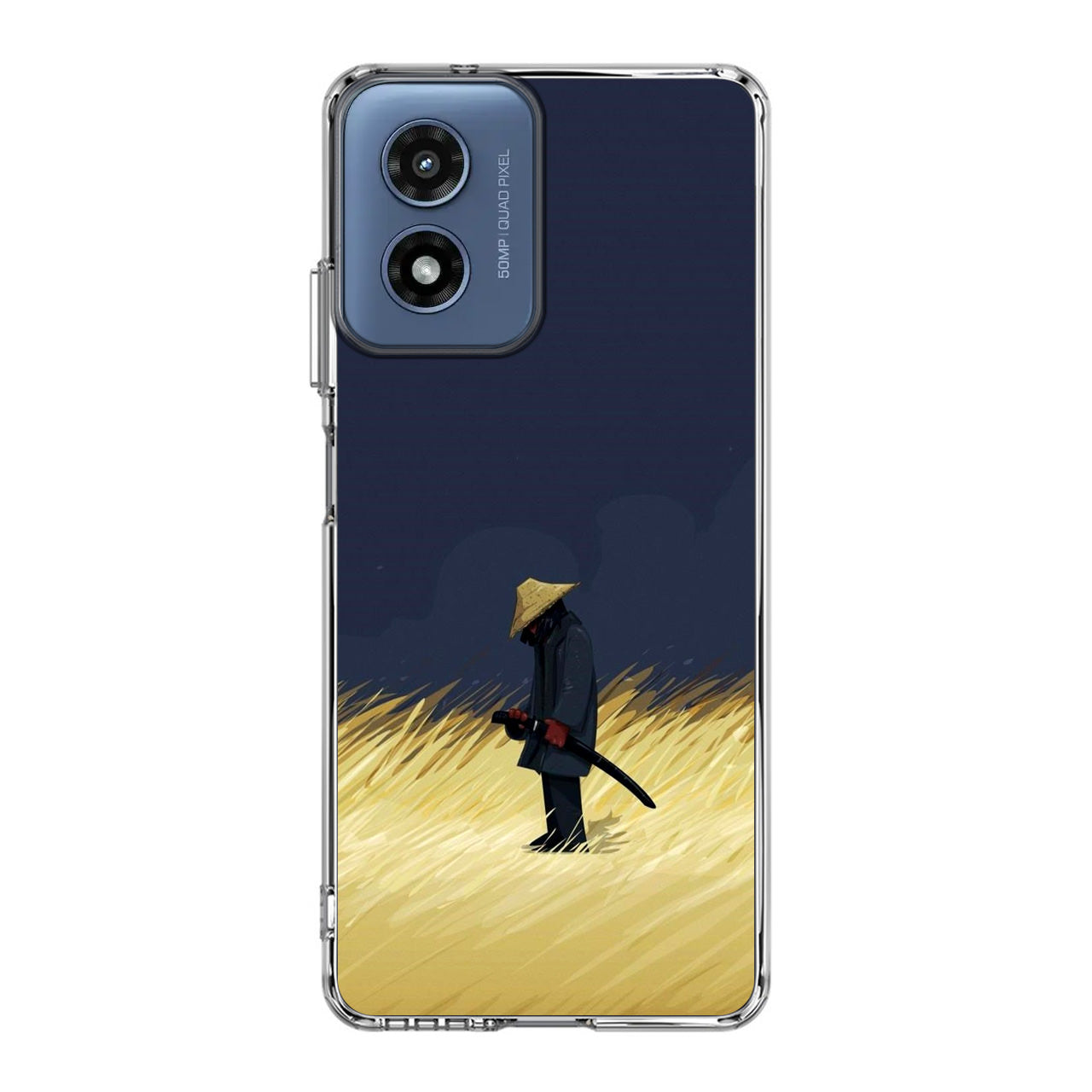 Samurai Minimalist Motorola Moto G Play 2024 Case