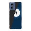Silhouette of Climbers Motorola Moto G Play 2024 Case