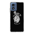 Skeleton Rides Scooter Motorola Moto G Play 2024 Case