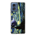 Skellington on a Starry Night Motorola Moto G Play 2024 Case