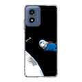 Space Dog Chasing A Bone Motorola Moto G Play 2024 Case