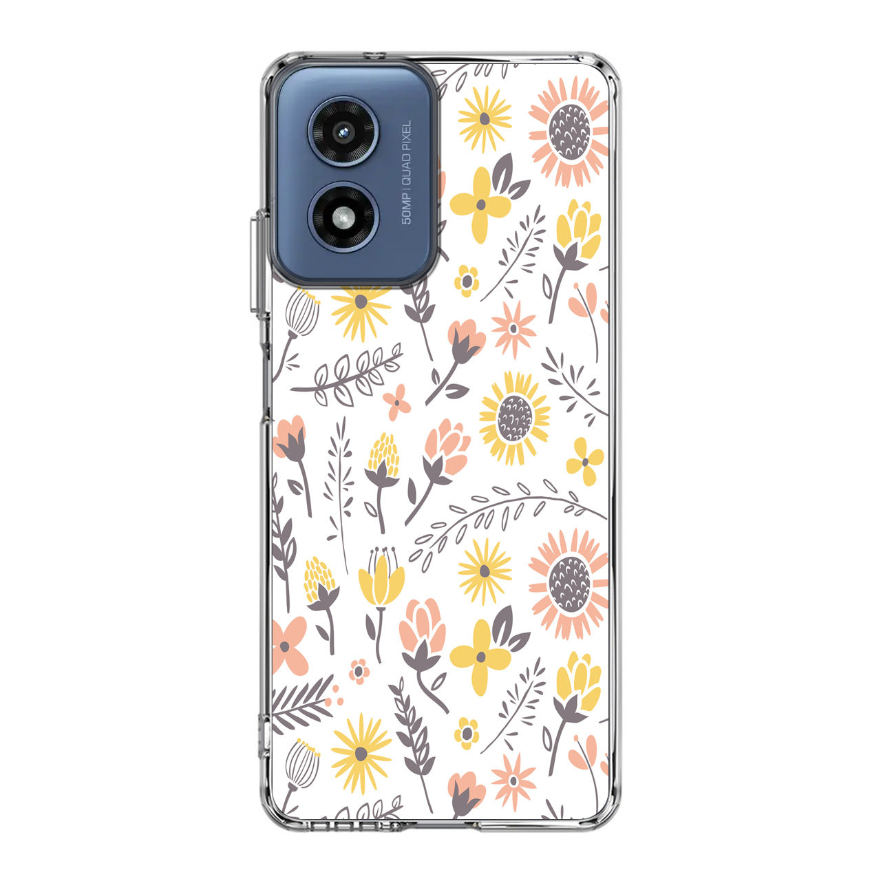 Spring Things Pattern Motorola Moto G Play 2024 Case