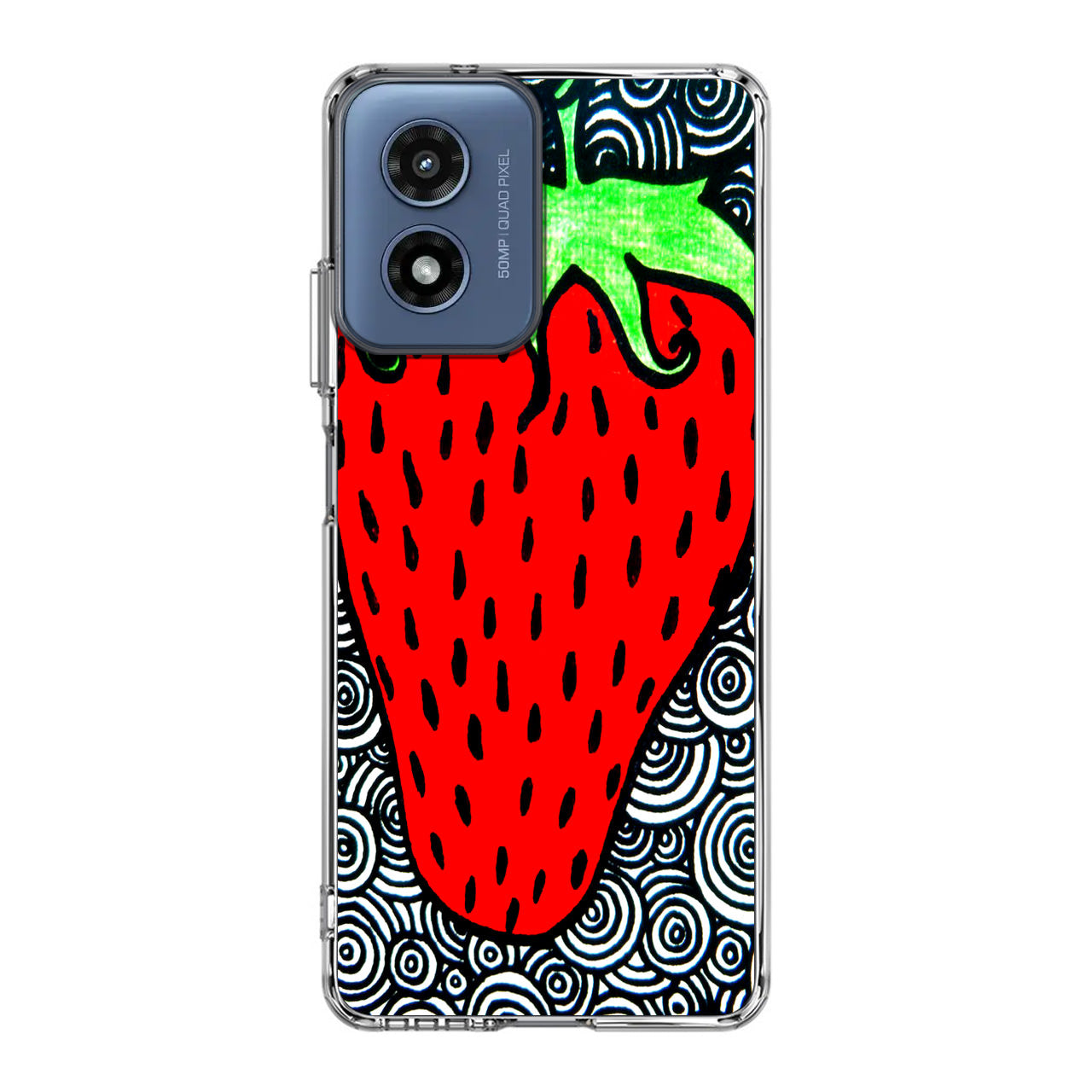 Strawberry Fields Forever Motorola Moto G Play 2024 Case