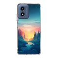 Sunset at The River Motorola Moto G Play 2024 Case