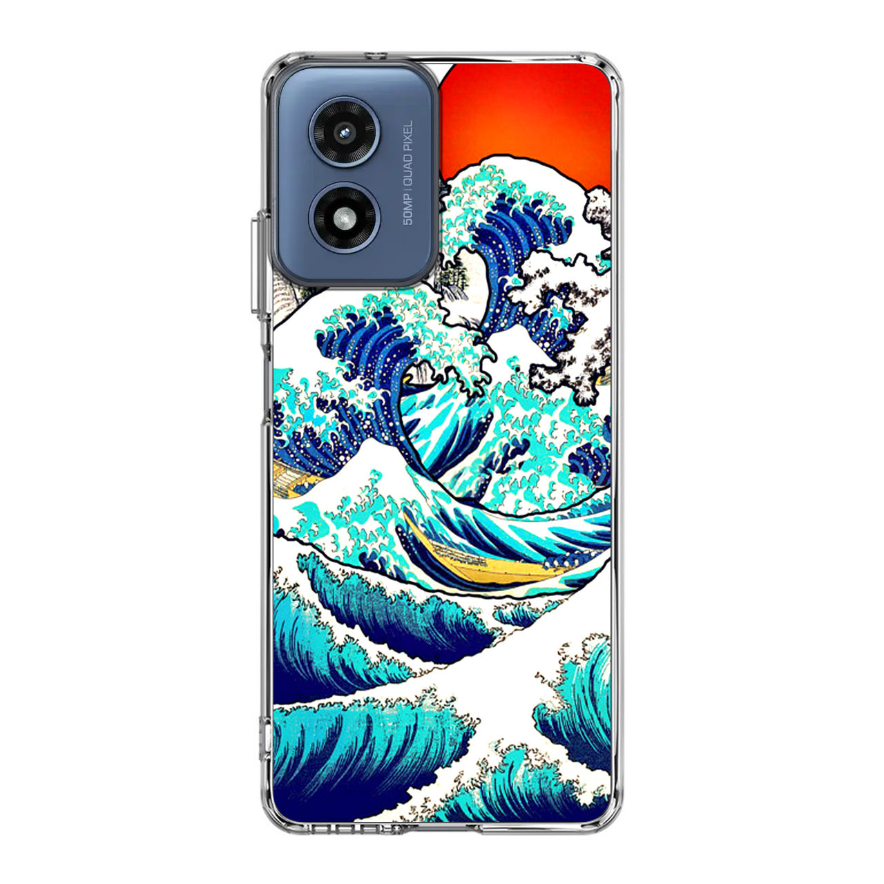 The Great Wave off Kanagawa Motorola Moto G Play 2024 Case