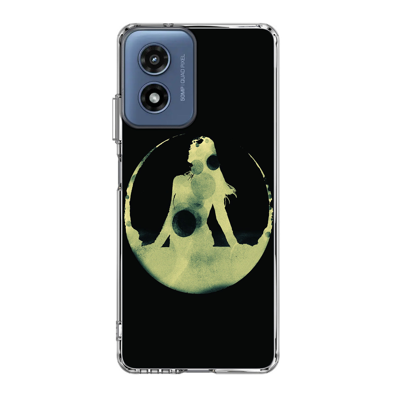 Tycho Costalbrake Dark Green Girl Motorola Moto G Play 2024 Case