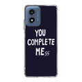 You Complete Me Motorola Moto G Play 2024 Case