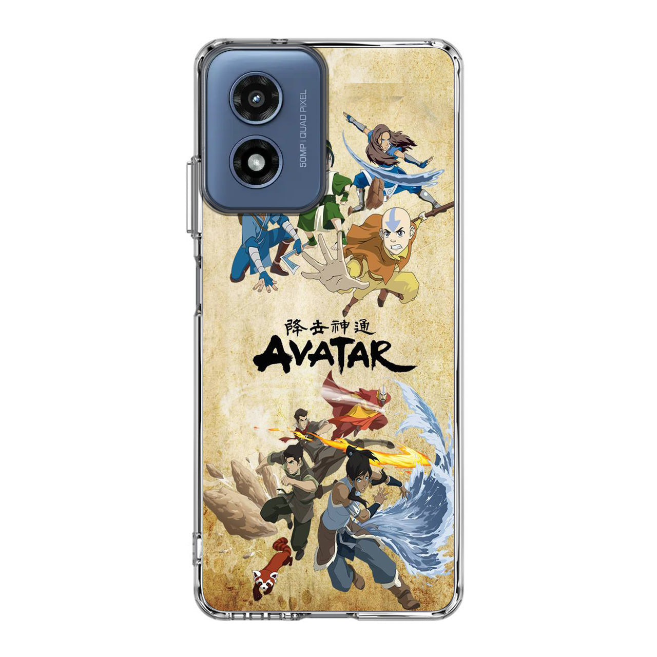 Avatar The Last Airbender & The Legend Of Korra Motorola Moto G Play 2024 Case