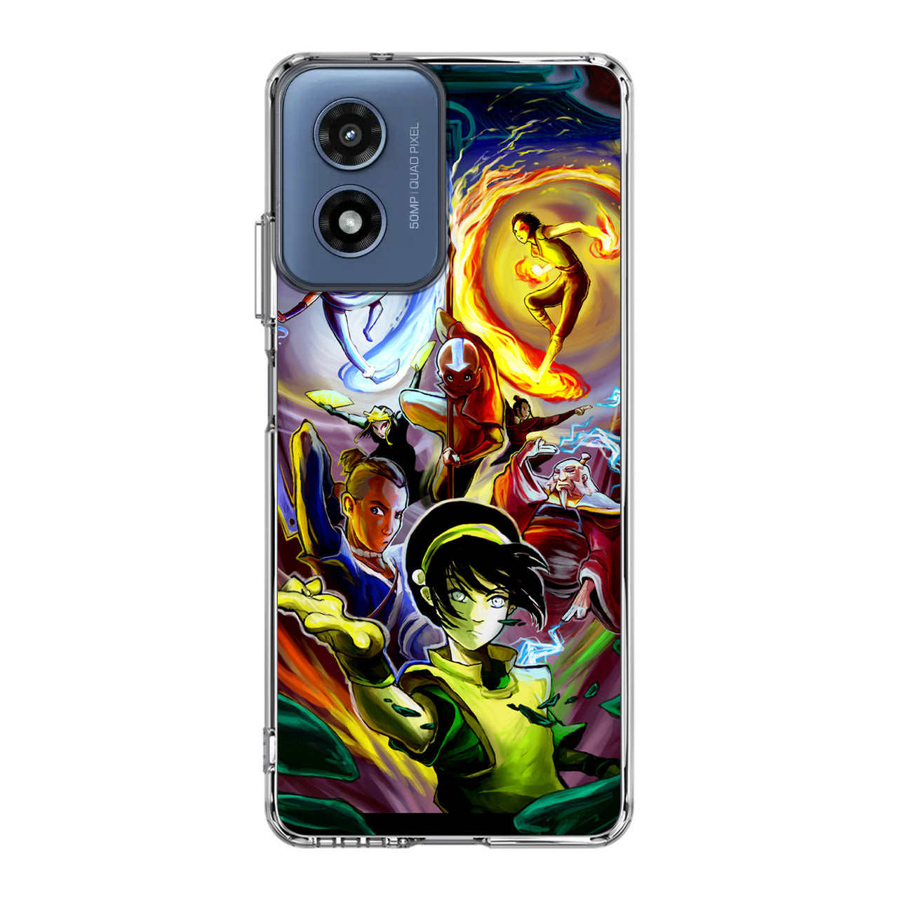Avatar The Last Airbender Characters Motorola Moto G Play 2024 Case
