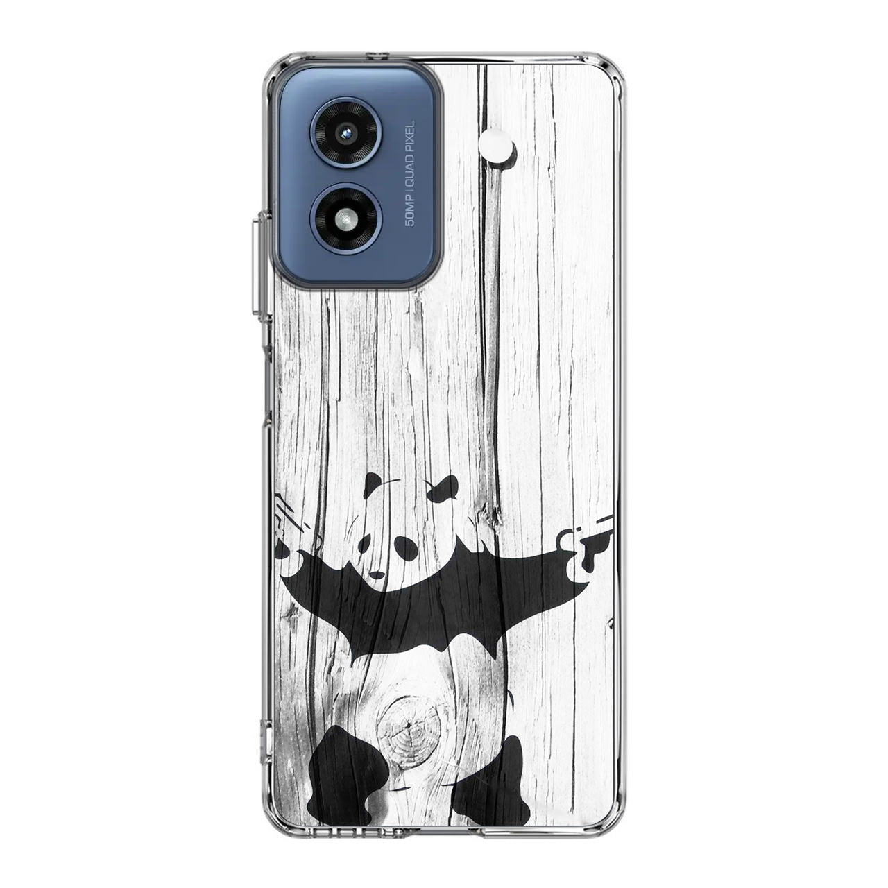 Banksy Graffiti Panda Motorola Moto G Play 2024 Case