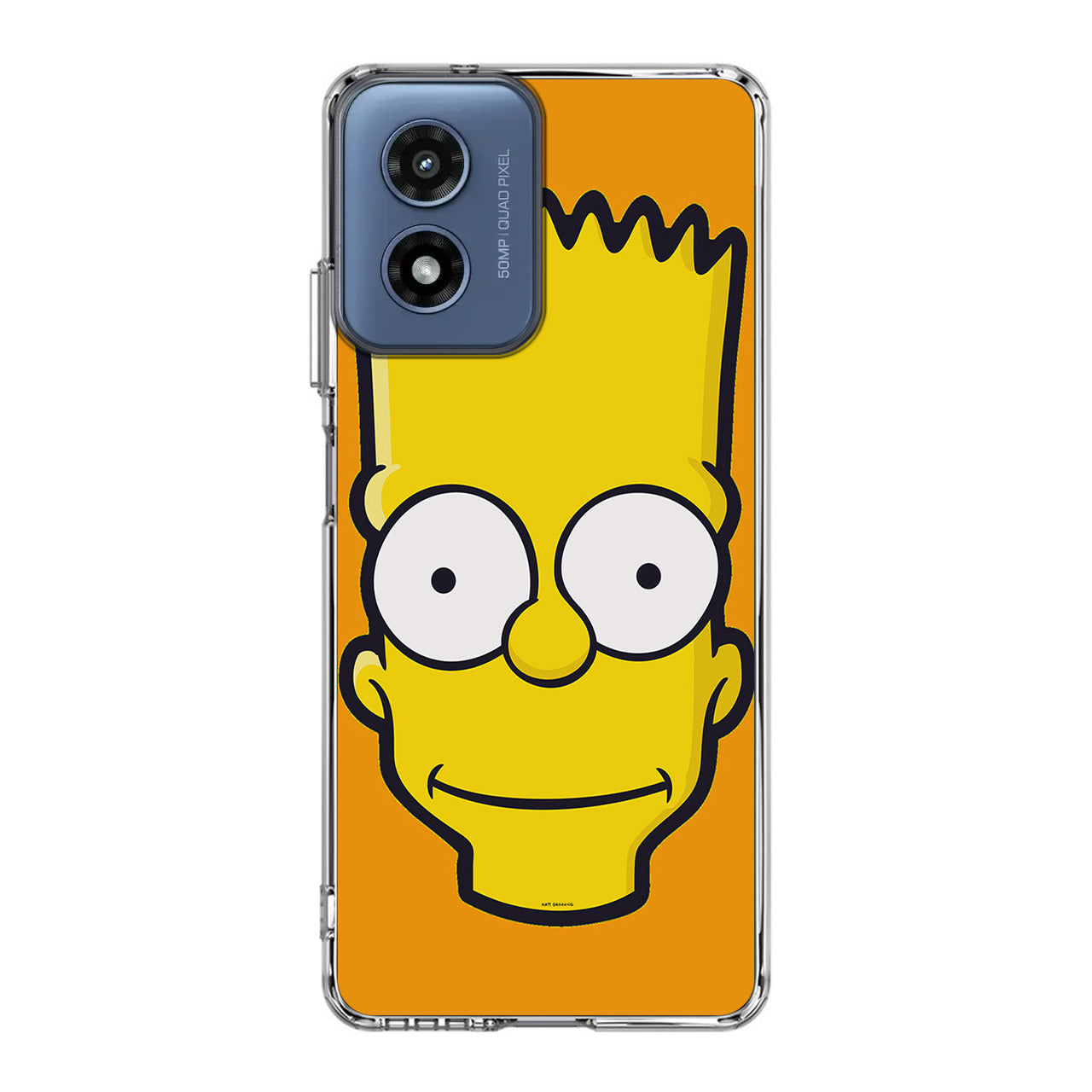 Bart Yellow Face Motorola Moto G Play 2024 Case