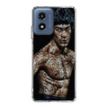 Bruce Lee Typograph Motorola Moto G Play 2024 Case