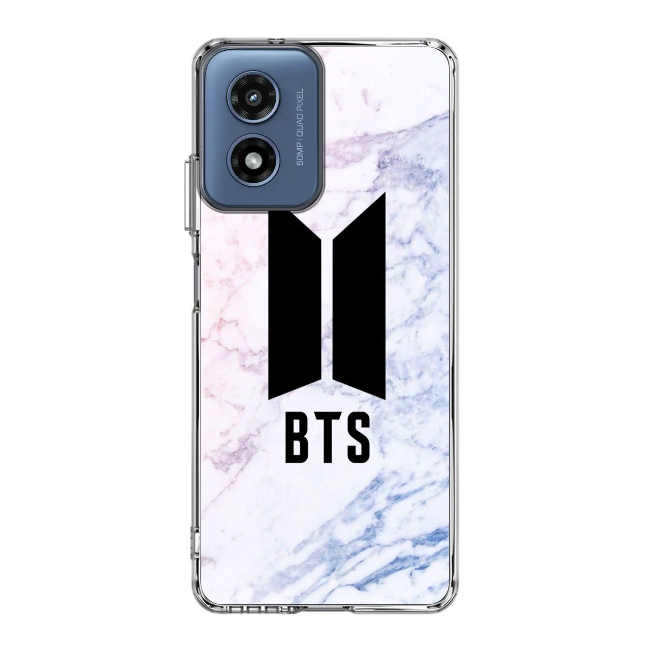 BTS Marble Motorola Moto G Play 2024 Case