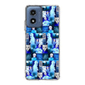 BTS Suga Blue Aesthetic Collage Motorola Moto G Play 2024 Case