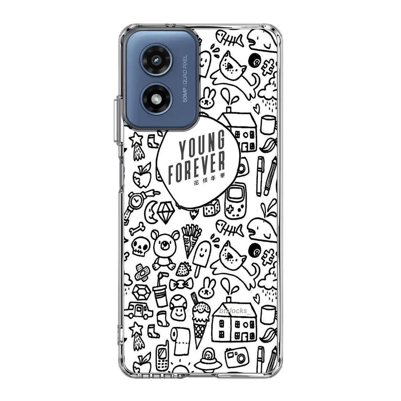 BTS Young Forever Motorola Moto G Play 2024 Case