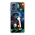 Calvin Art At Starry Night Motorola Moto G Play 2024 Case
