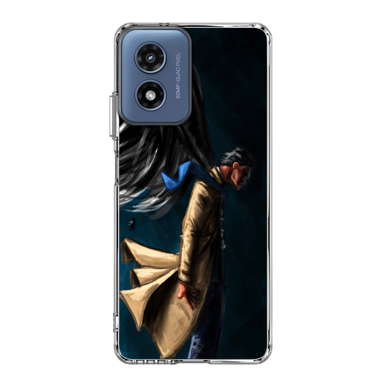 Castiel Supernatural Art Motorola Moto G Play 2024 Case