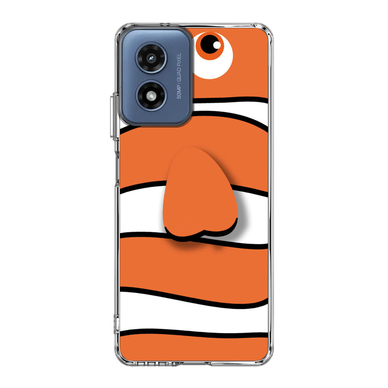 Clownfish Cartoon Motorola Moto G Play 2024 Case