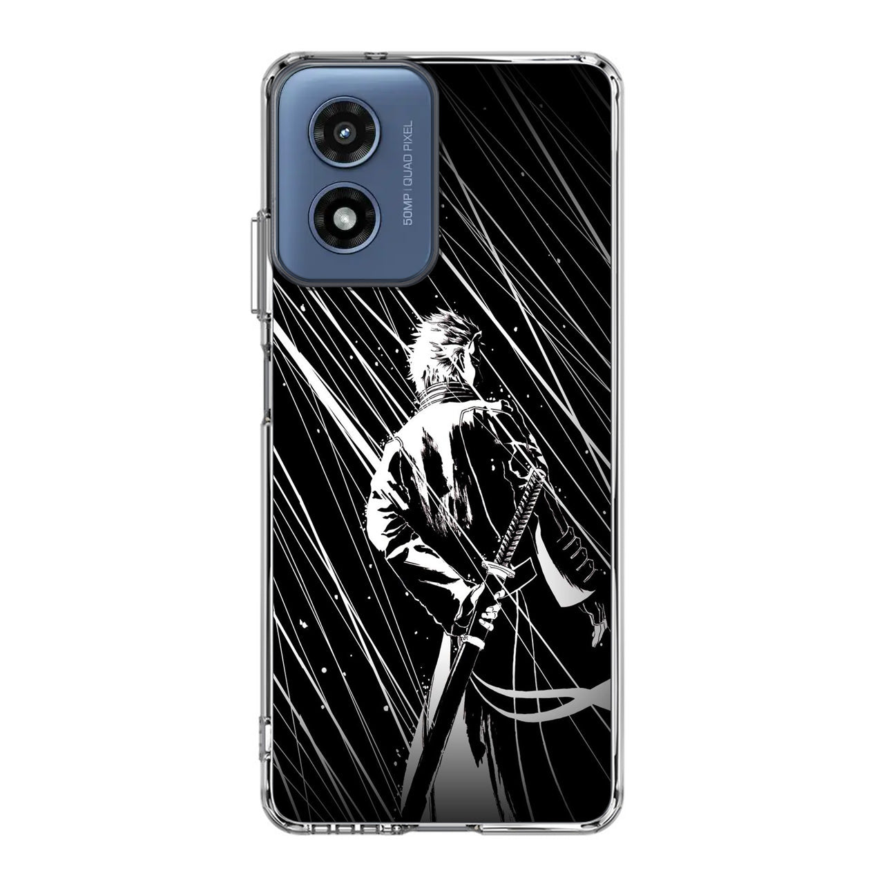 Vergil Black White Motorola Moto G Play 2024 Case