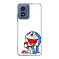 Doraemon Minimalism Motorola Moto G Play 2024 Case