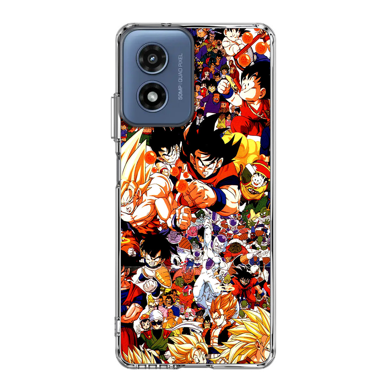 Dragon Ball All Characters Motorola Moto G Play 2024 Case