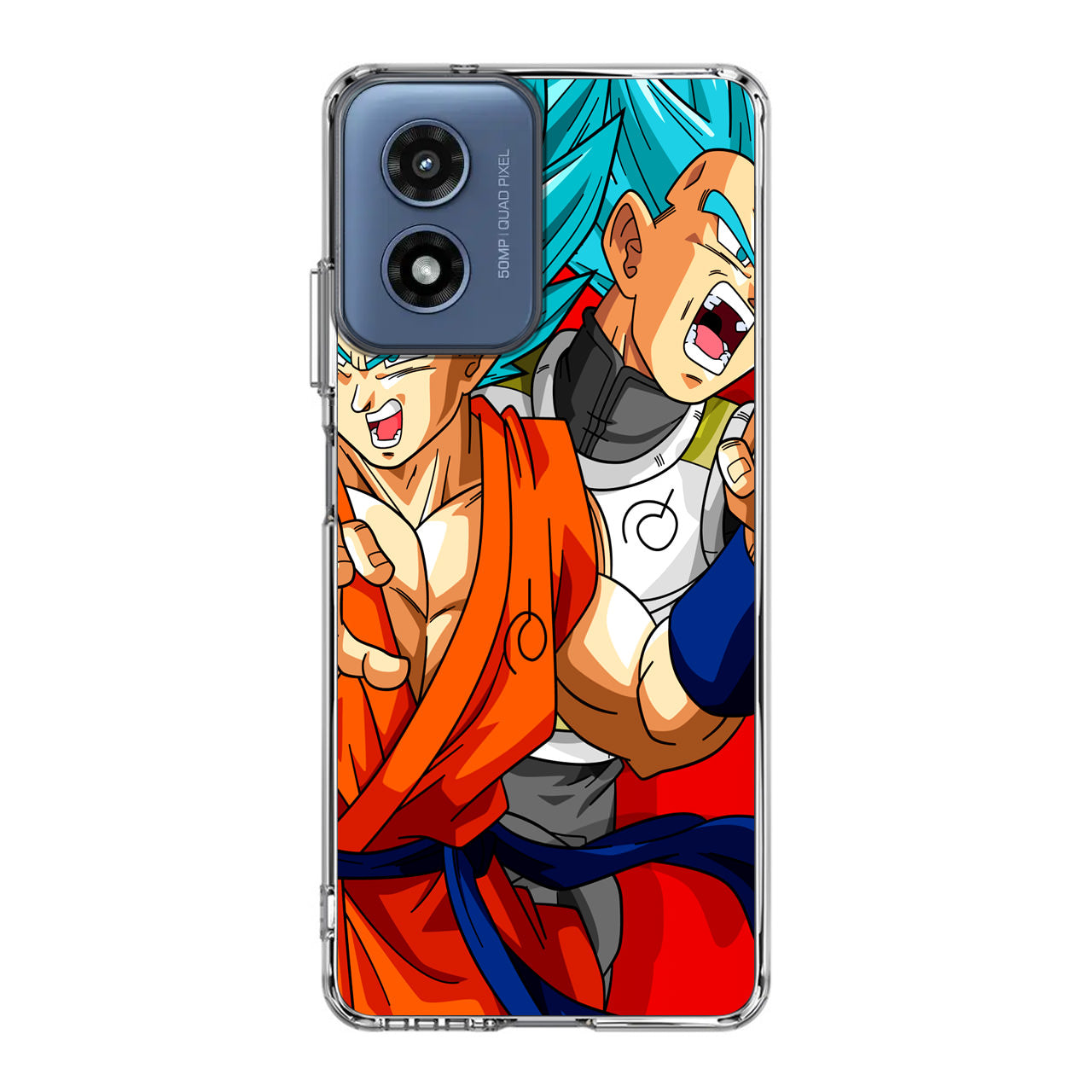 Dragon Ball Super SSGSS Goku And Vegeta Motorola Moto G Play 2024 Case