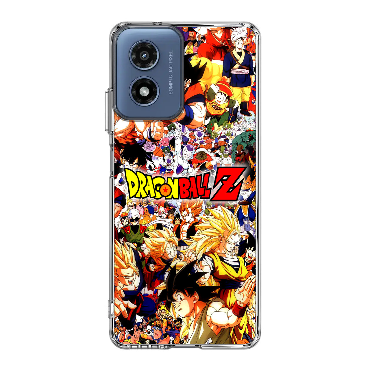 Dragon Ball Z All Characters Motorola Moto G Play 2024 Case
