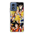 Dragon Ball Z Son Goku Transformation Motorola Moto G Play 2024 Case
