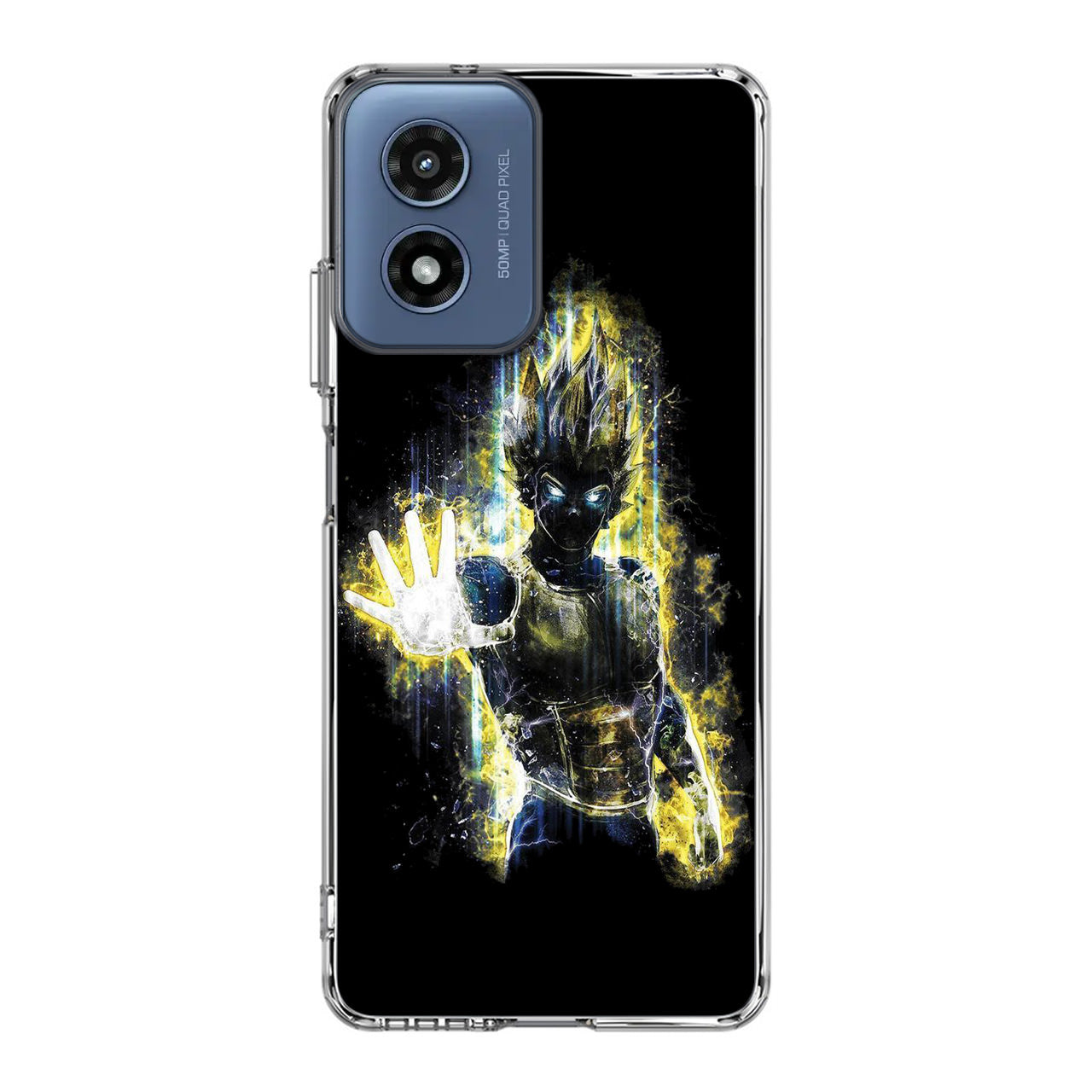 Dragon Ball Z Vegeta Bad Saiyan Prince Motorola Moto G Play 2024 Case