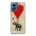 Elephant And Heart Motorola Moto G Play 2024 Case